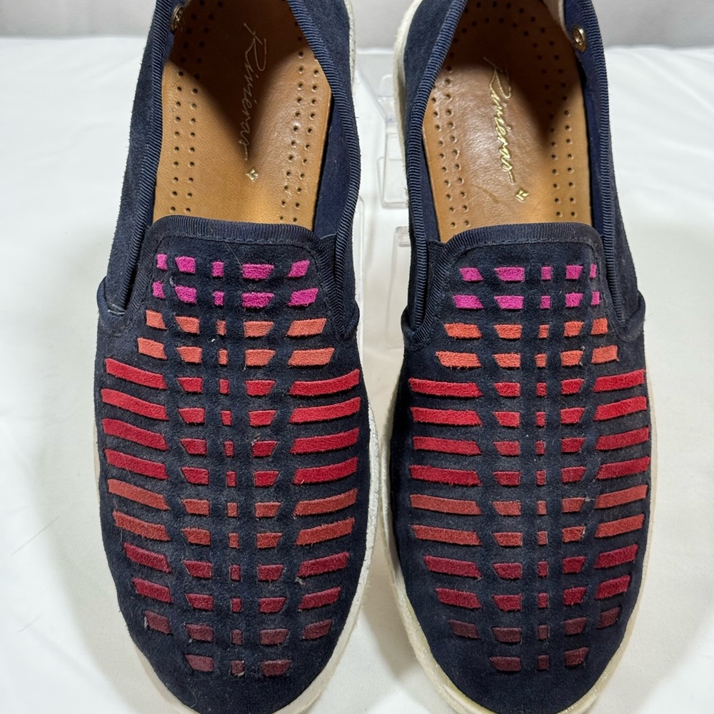 Rivieras USA French Leisure suede leather slip ons size 39 / 6.5